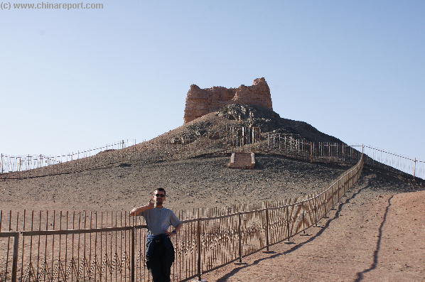 The Sun Gate Fortress & Beacon - Beginning o/t Silk Road South Path !