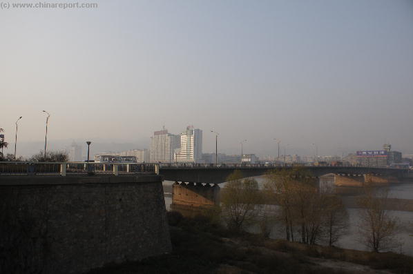 Take a Last Walk on a now Demolished Yellow River Bridge !