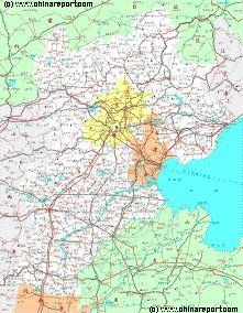 Overview Hebei Province, Tianjin- and Beijing City Provinces